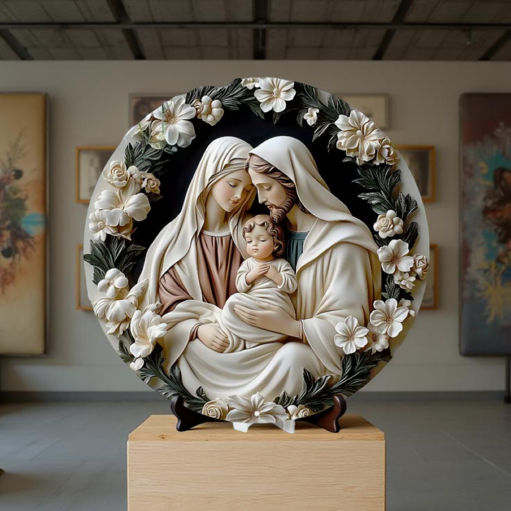 Sacred Harmony with Floral Touch