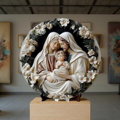 Sacred Harmony with Floral Touch