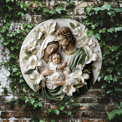 Holy Family in White Bloom
