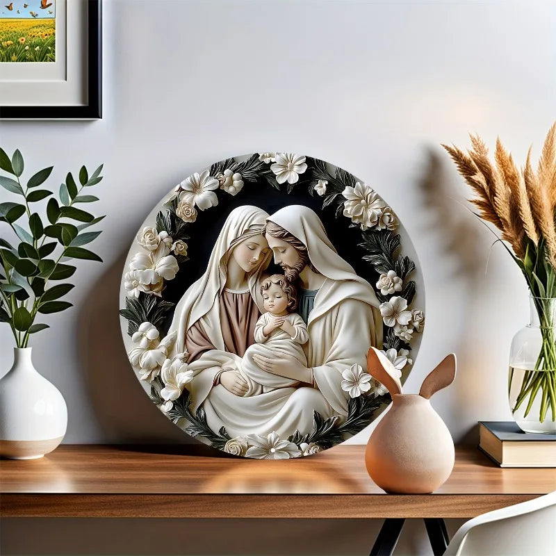 Sacred Harmony with Floral Touch