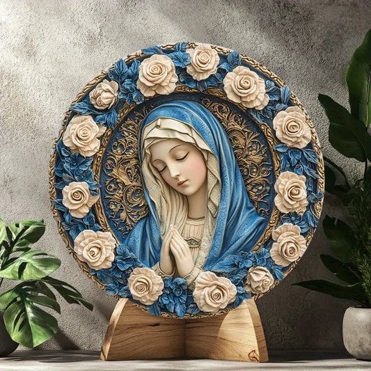 Mary in Blue Grace Decoration