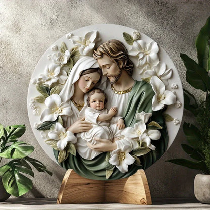 Holy Family in White Bloom