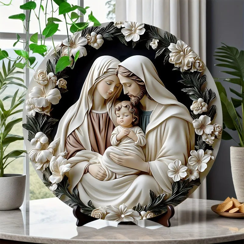 Sacred Harmony with Floral Touch